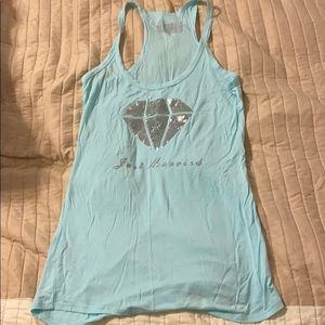 Worn twice Victoria secret Just married tank top!